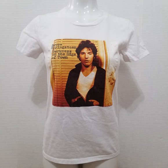 Bruce Springsteen shirt Small Darkness On The Edge Of Town album cover art band - Picture 1 of 9